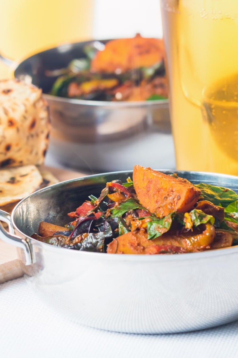 Saag Aloo | Quick & Easy Vegan Indian Curry | Krumpli