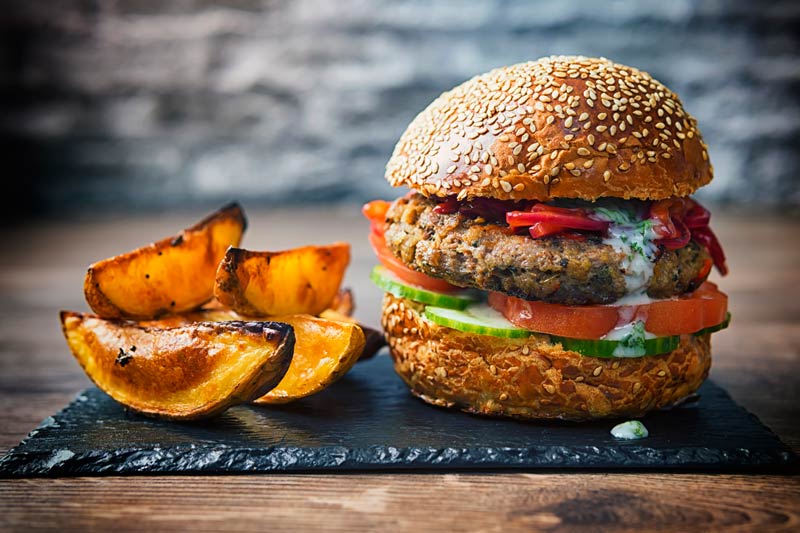 Indian Spicy Lamb Burgers with Red Onion Chutney Krumpli