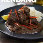 Beef rendang is a spicy hot stew or curry type of dish from Indonesia, typified by a hot and sour flavour my version is a closer to a kalio or a 'wet' rendang. This means we get a little more sauce than traditional rendang which is cooked on even longer.