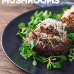 This minced beef stuffed mushrooms recipe is a supremely simple midweek family meal that is perfect for young and old alike.