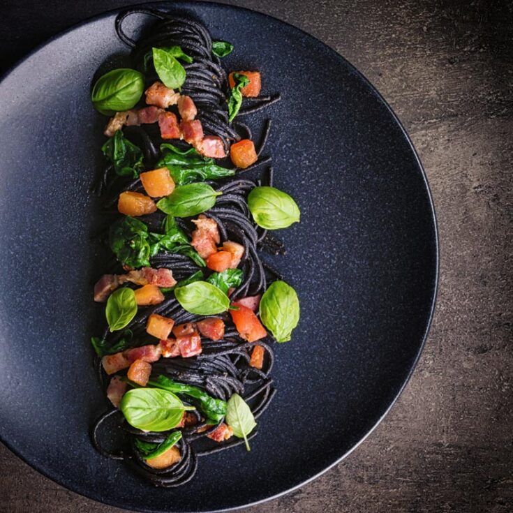 Download Vegetarian Squid Ink Pasta Recipe Pics