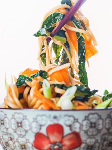 Sweet and Sour Stir Fried Noodles - Krumpli