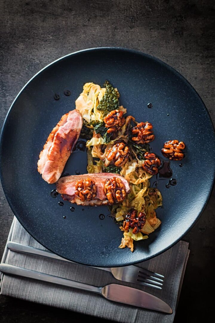 Balsamic and Honey Glazed Duck Breast - Krumpli