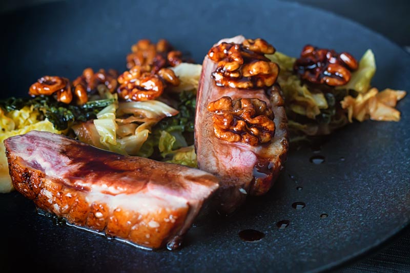 Balsamic and Honey Glazed Duck Breast - Krumpli