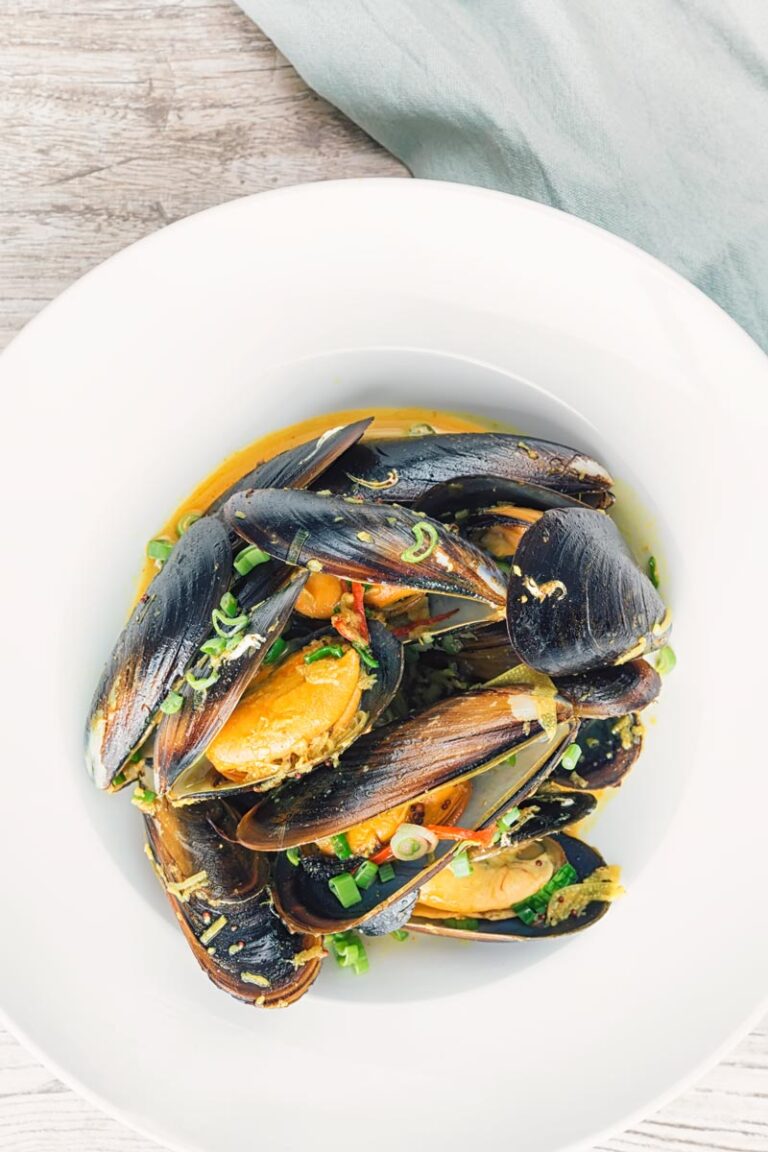 Quick and Easy Indian Curry Mussels Krumpli