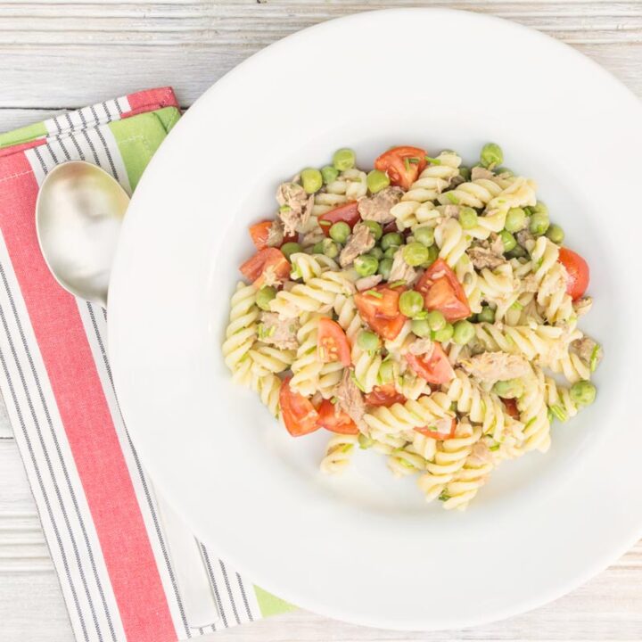 Pea and Tuna Pasta Salad | Krumpli