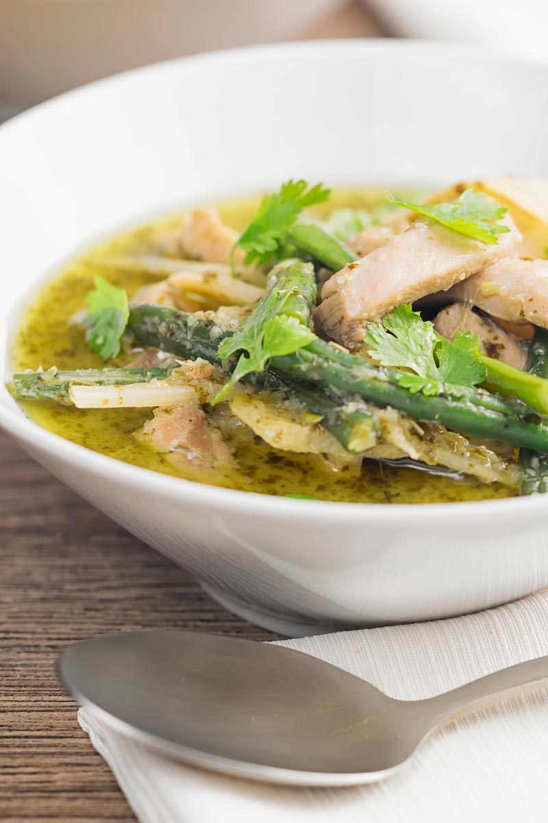 From Scratch Thai Green Chicken Curry | Krumpli