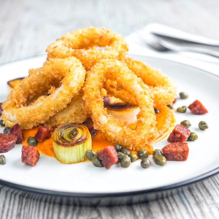 Breaded Calamari Rings Krumpli