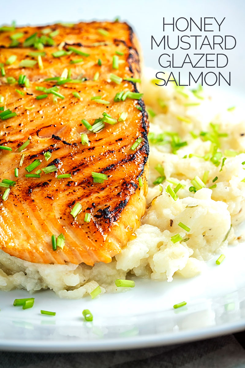 Honey and Mustard Salmon, The Perfect Easy 15 Minute Main! Krumpli