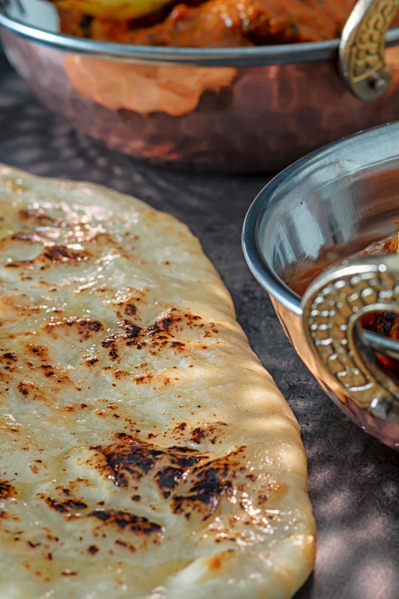 Easy Perfect Homemade Indian Naan Bread | Krumpli