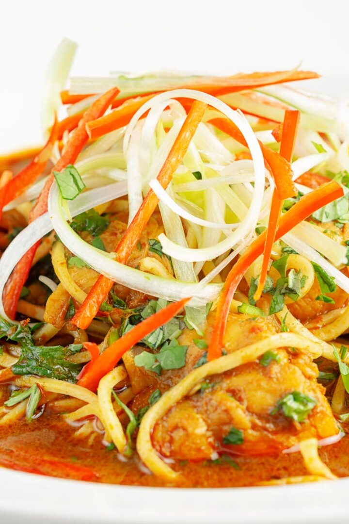 Quick & Spicy Thai Chicken Noodle Soup Krumpli