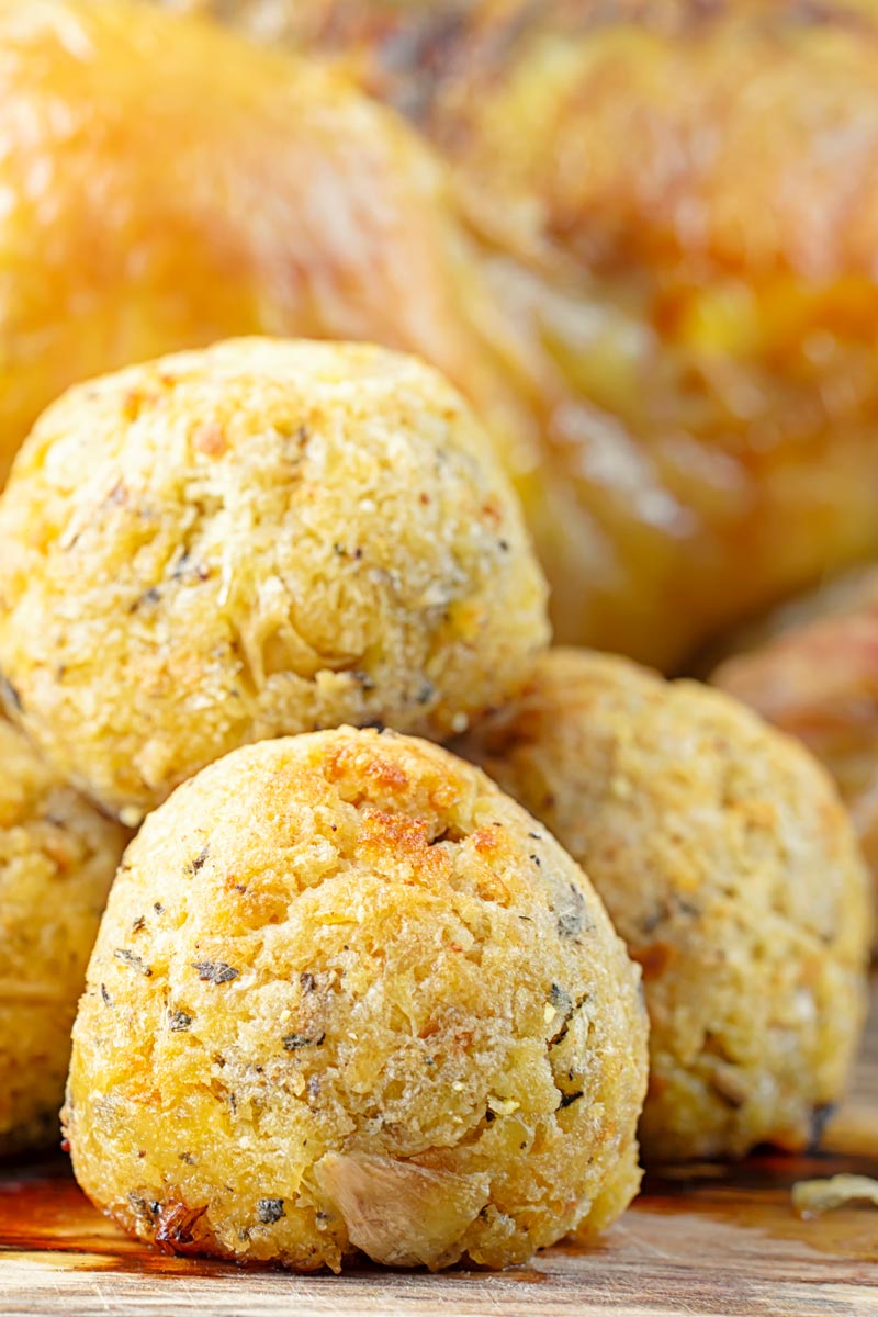 Sage And Onion Stuffing Balls
