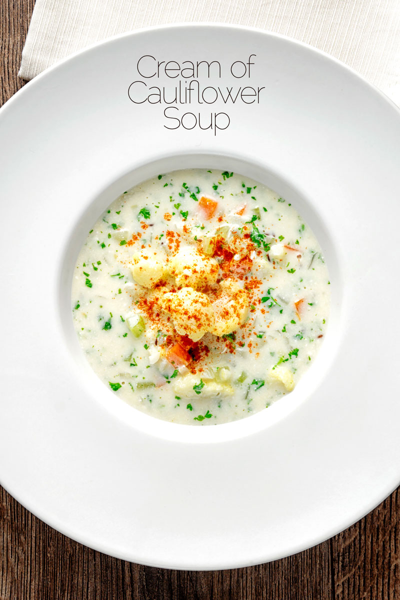 Cream of Cauliflower Soup Luxurious & Quick - Krumpli