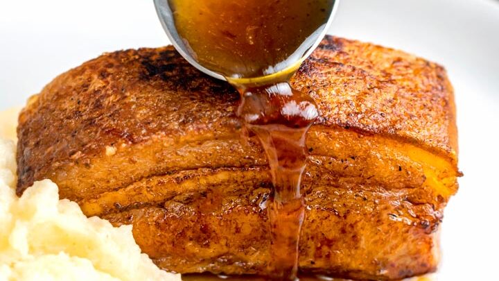 Crispy pork sales belly pressure cooker
