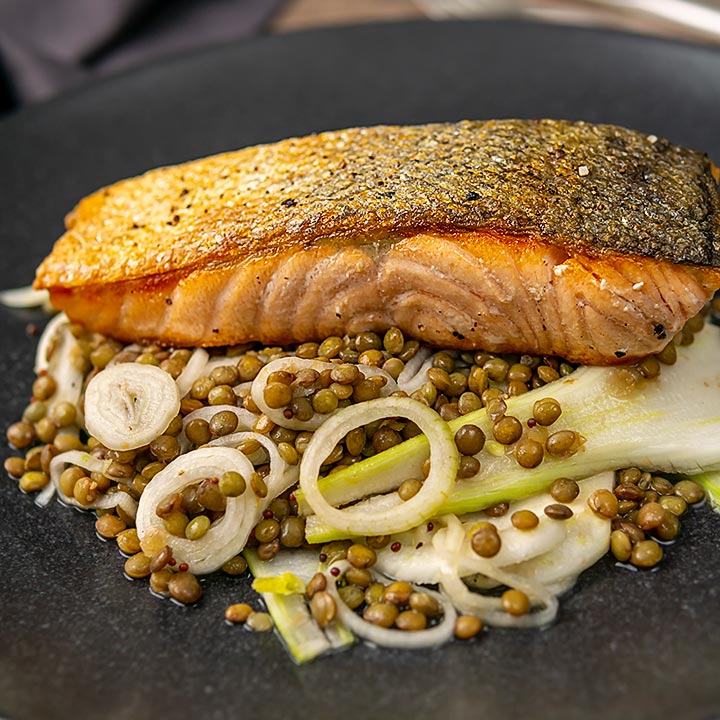 Pan Seared Salmon with Perfect Crispy Skin | Krumpli