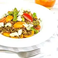 Warm Lentil and Asparagus Salad Recipe
