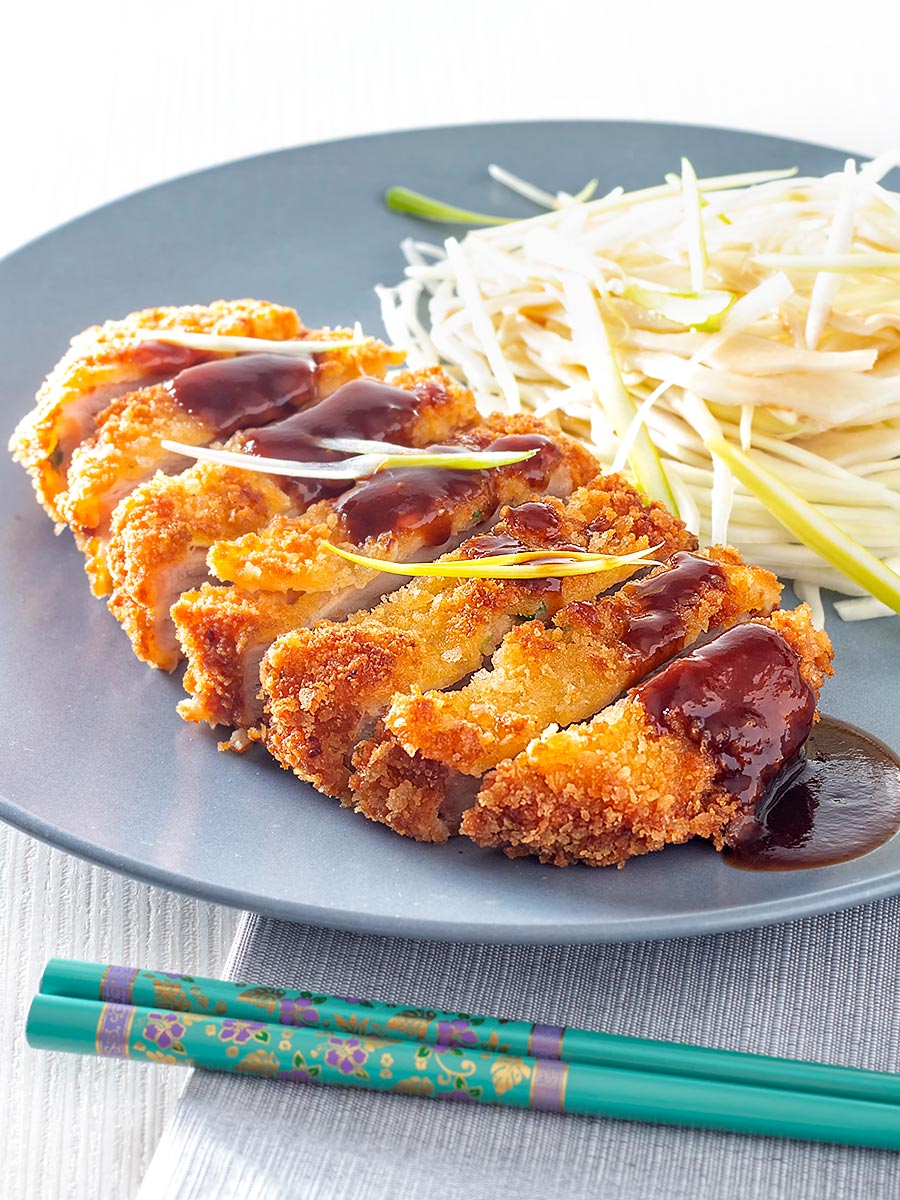 Tonkatsu with Homemade Katsu Sauce - Krumpli