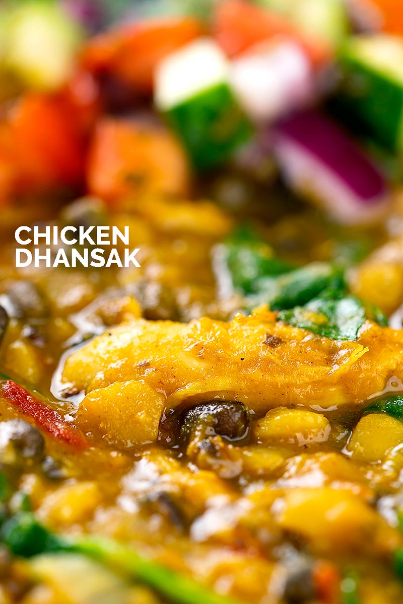 Chicken Dhansak Delicious Indian Lentil Curry Krumpli