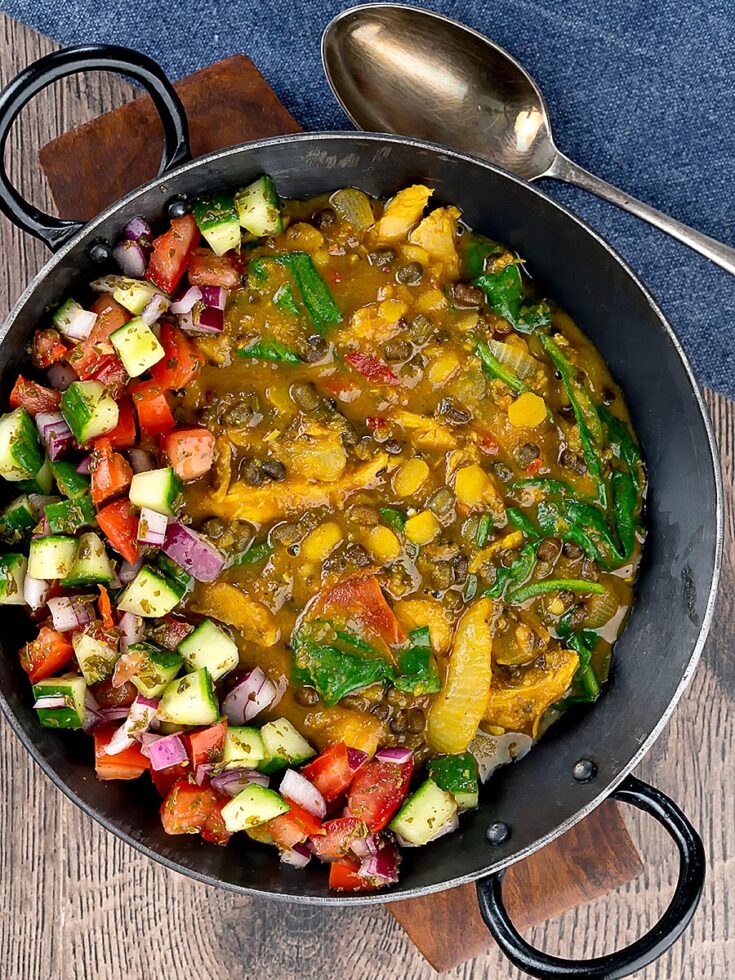 Chicken Dhansak Delicious Indian Lentil Curry Krumpli