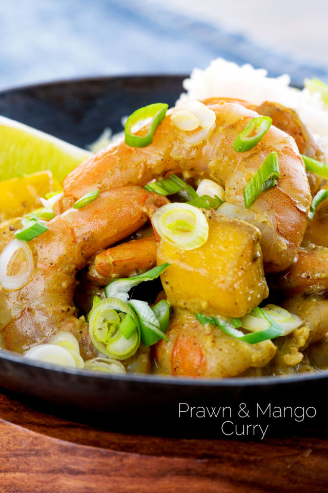Prawn and Mango Curry with Coconut Milk - Krumpli