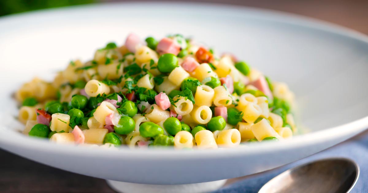 Pasta e Piselli (Peas)