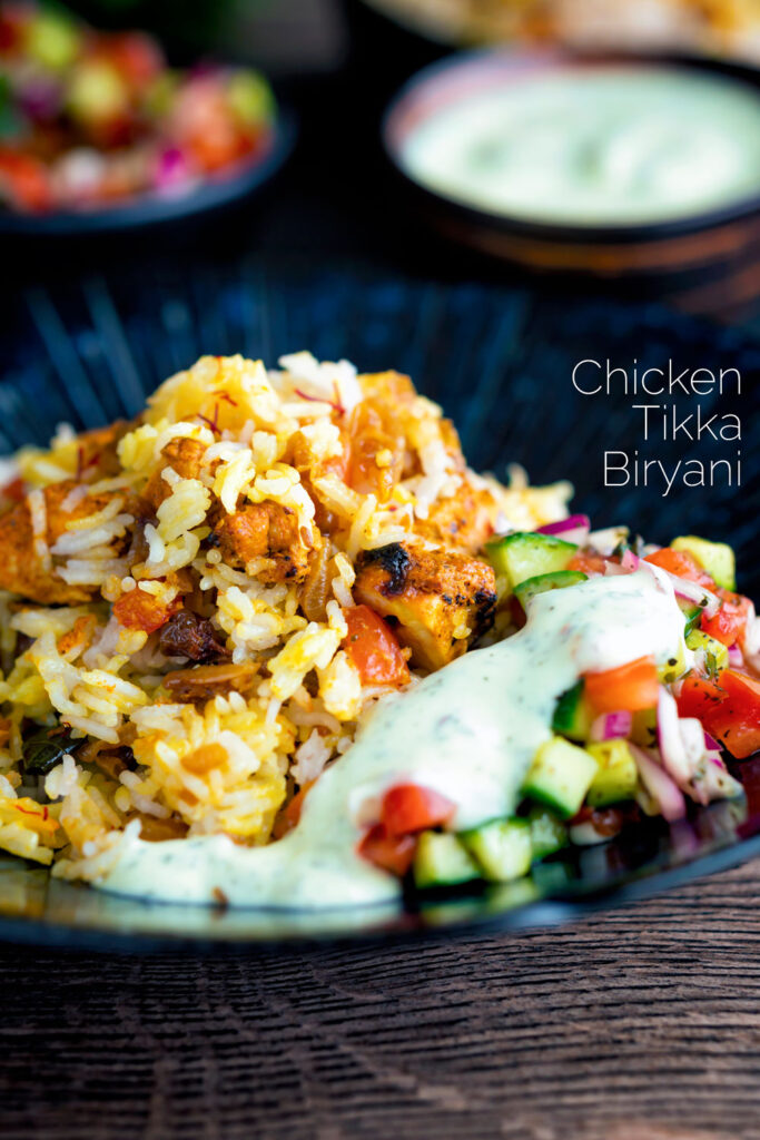 Spicy Chicken Tikka Biryani - Krumpli