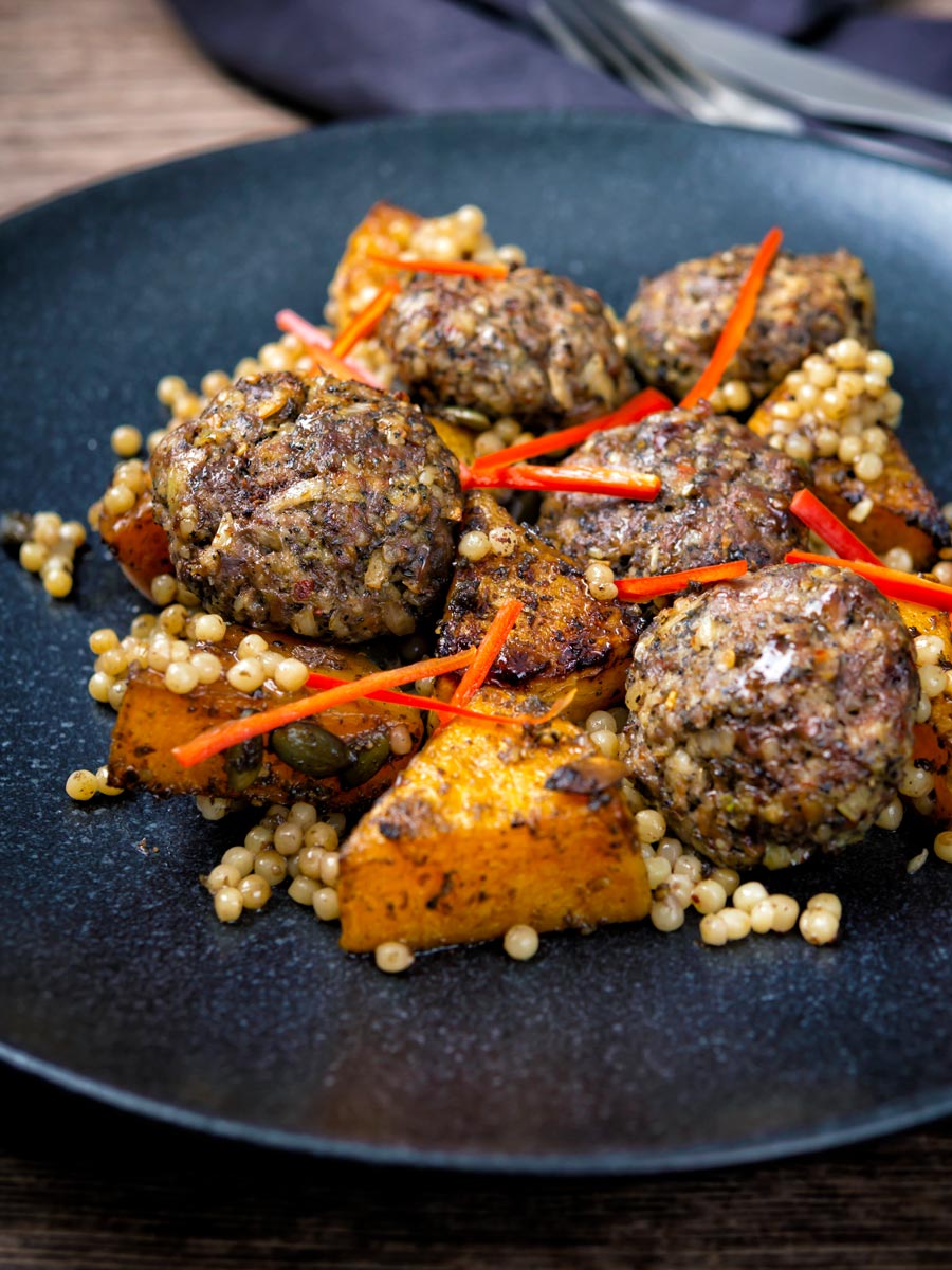 Mini Lamb Koftas with Pomegranate Molasses | Krumpli