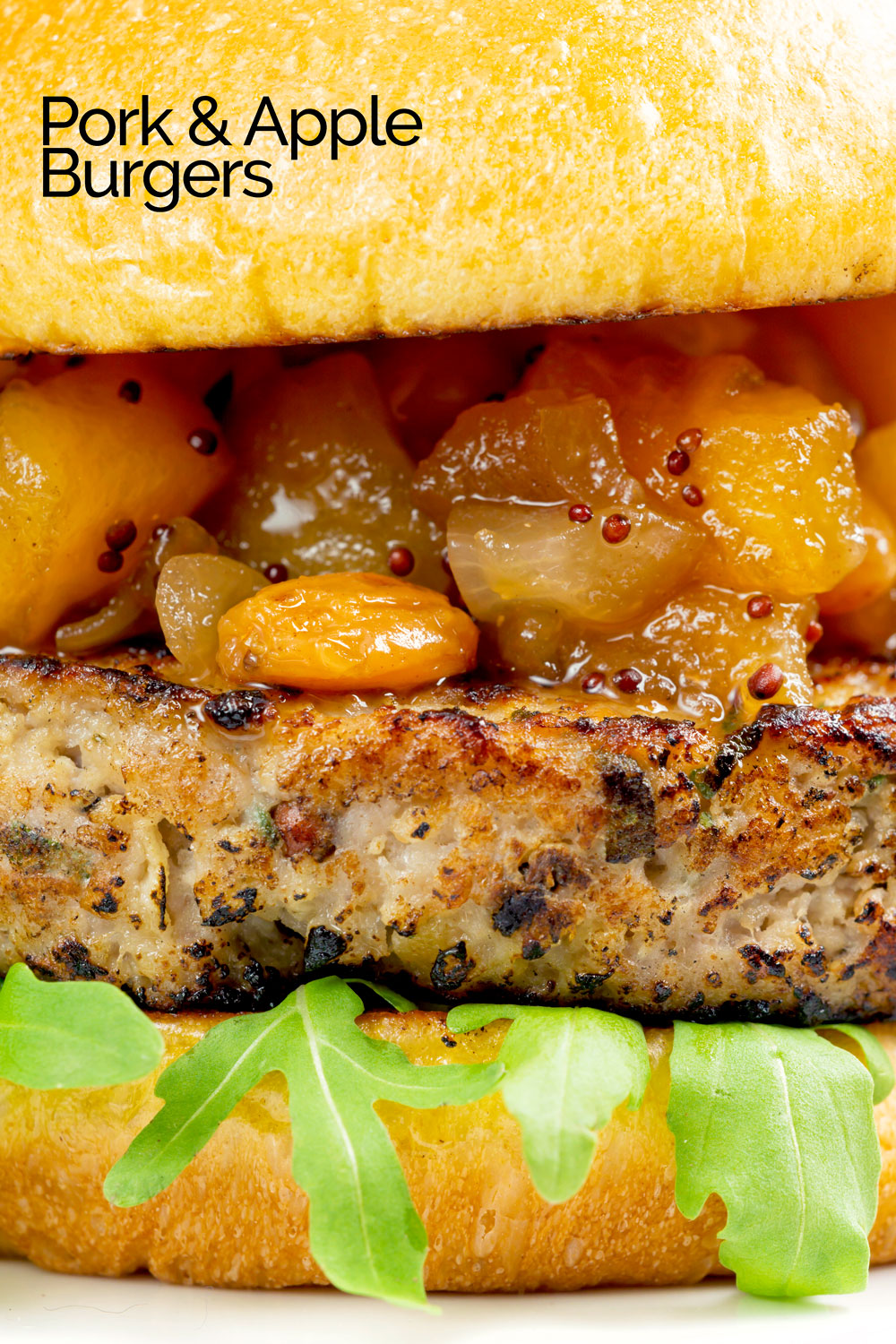 Pork and Apple Burgers Quick & Easy Krumpli