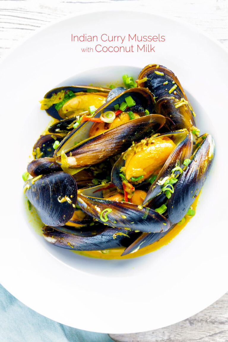 Indian Curry Mussels With Coconut Milk Krumpli