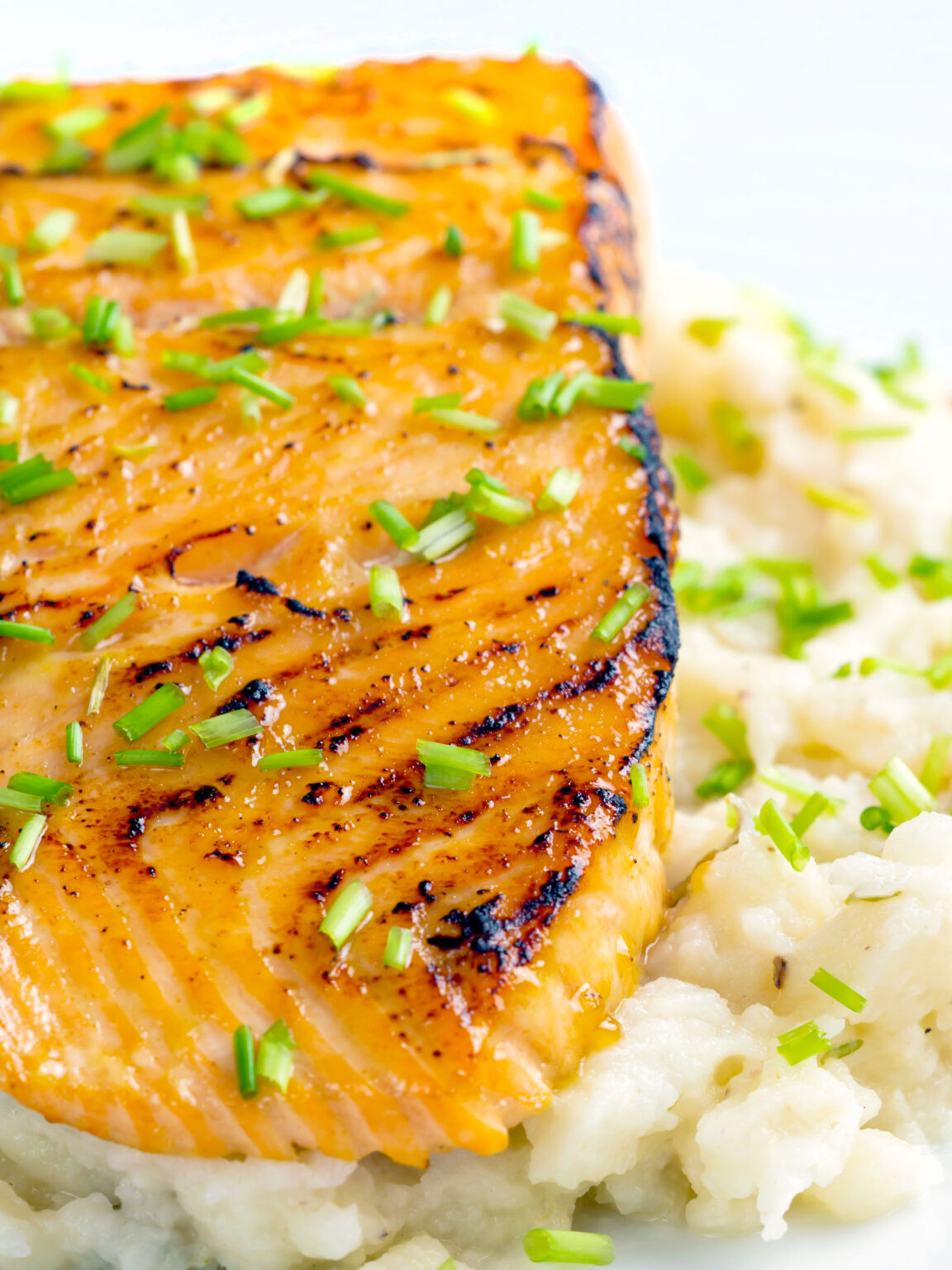 Honey Mustard Salmon Quickly Pan Fried - Krumpli