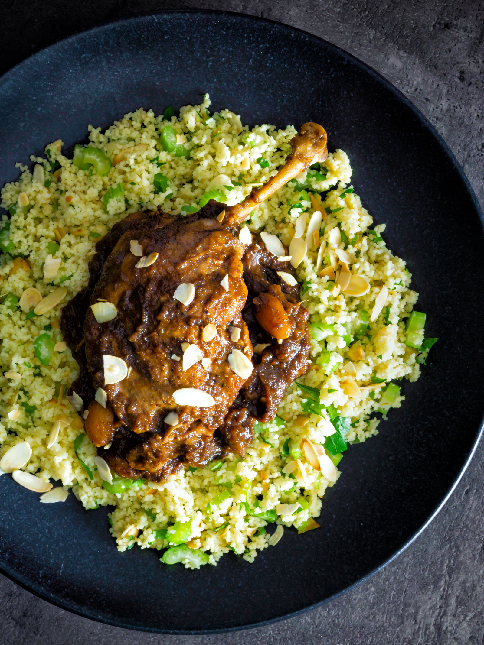 Slow Roast Duck Legs with Balsamic Vinegar Gravy - Krumpli