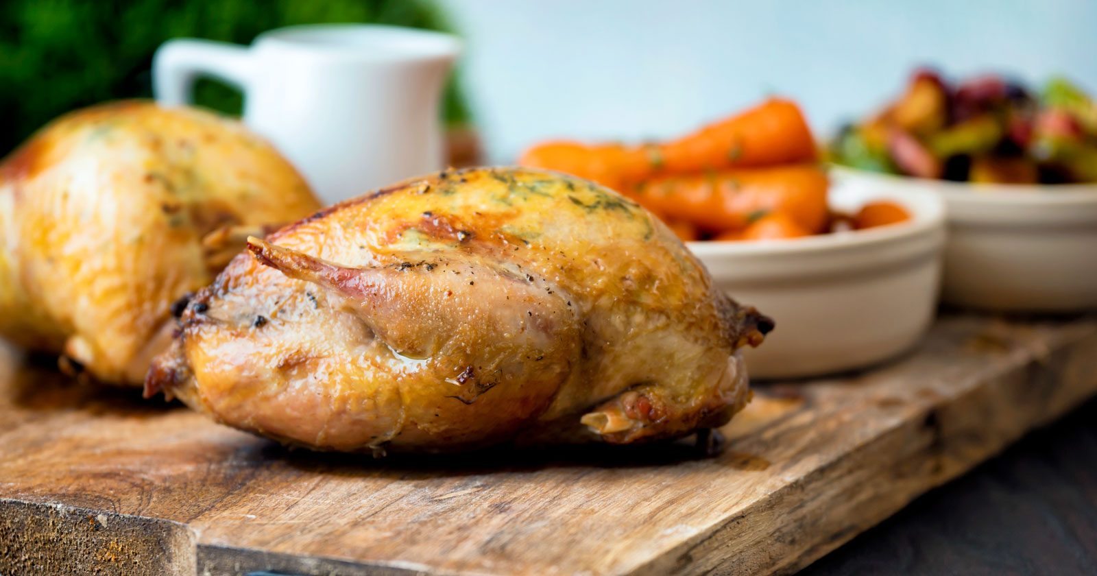 Roast Partridge with Red Currant Sauce Krumpli
