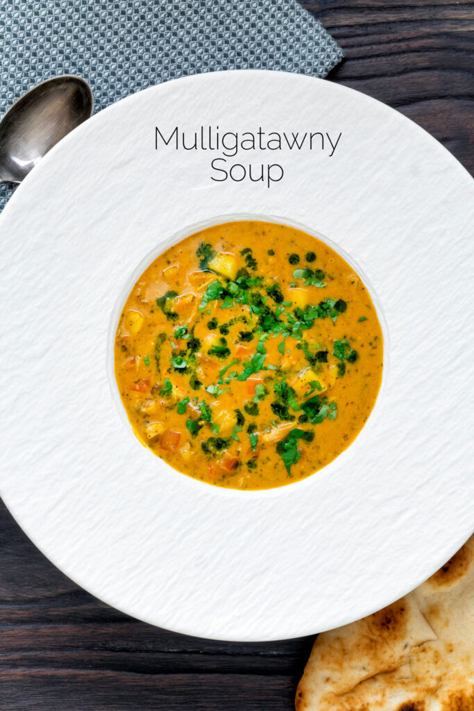 Chicken Mulligatawny Soup with Coconut Milk - Krumpli