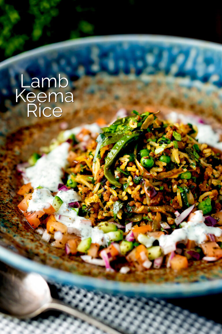 Indian Lamb Keema Rice Krumpli
