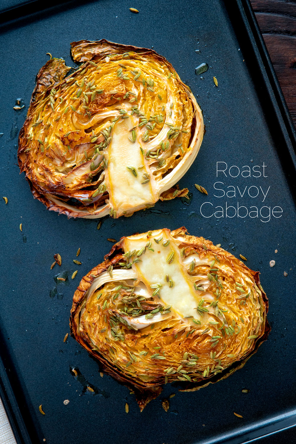 Roasted Savoy Cabbage Recipe - Krumpli