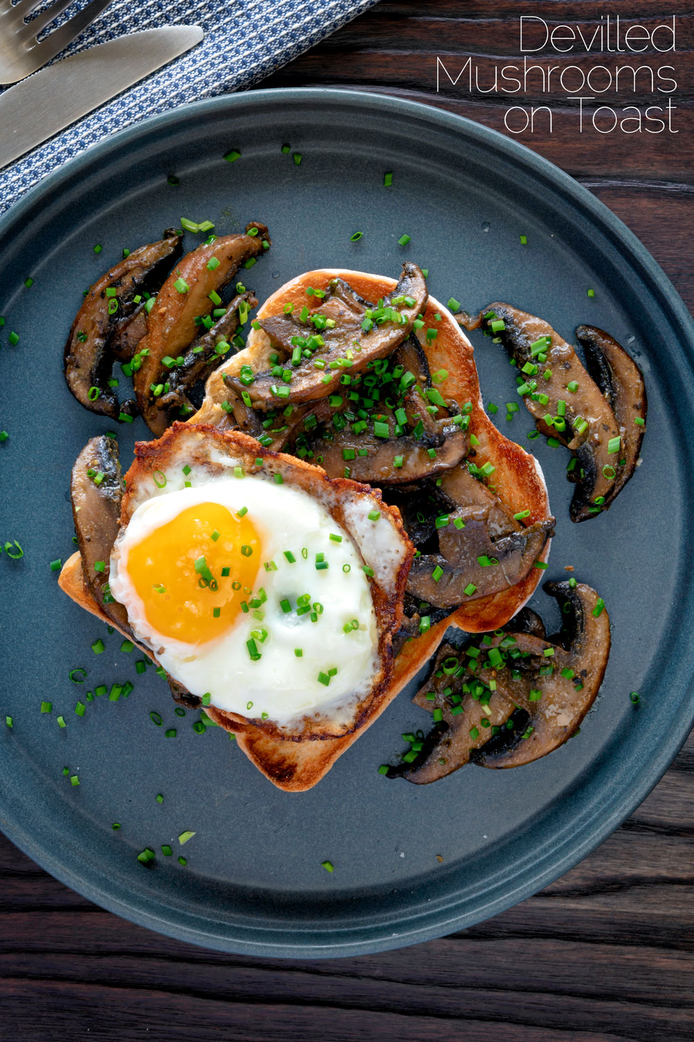 Devilled Mushrooms on Toast Recipe Krumpli