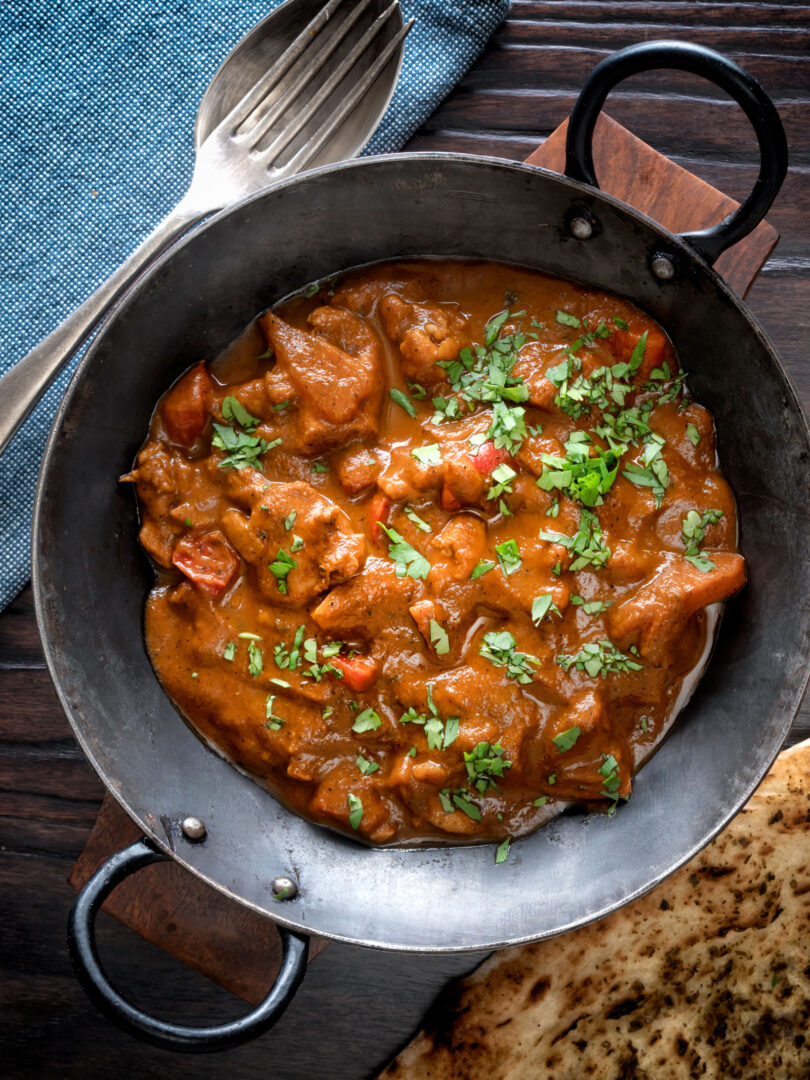 Chicken Balti a British Indian Curry Krumpli
