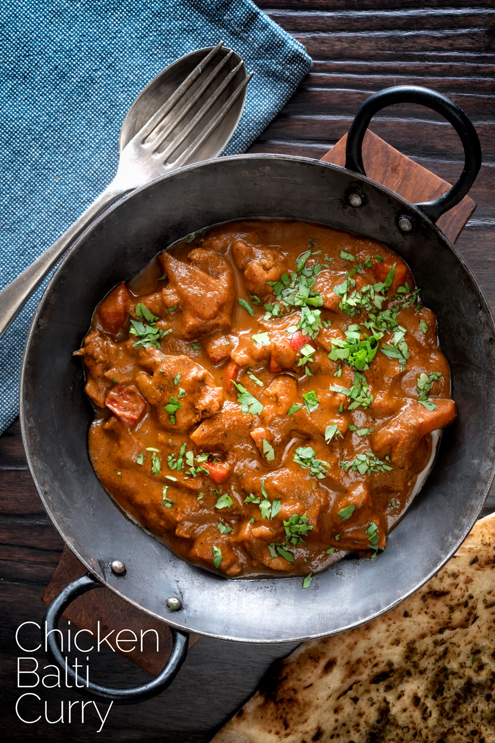 Chicken Balti a British Indian Curry Krumpli
