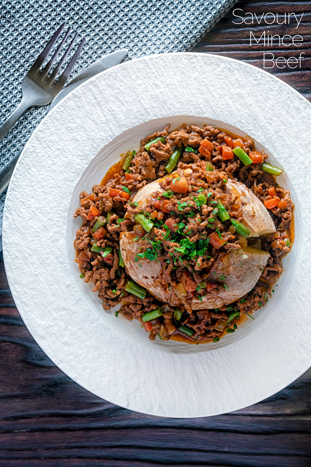 Savoury Mince Beef with Marmite - Krumpli