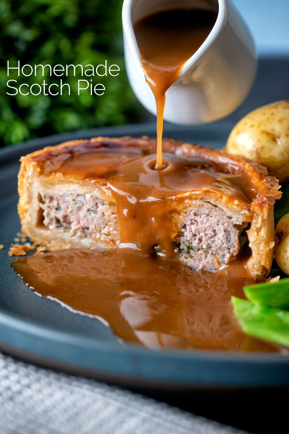 Homemade Scotch Pie with Lamb Krumpli