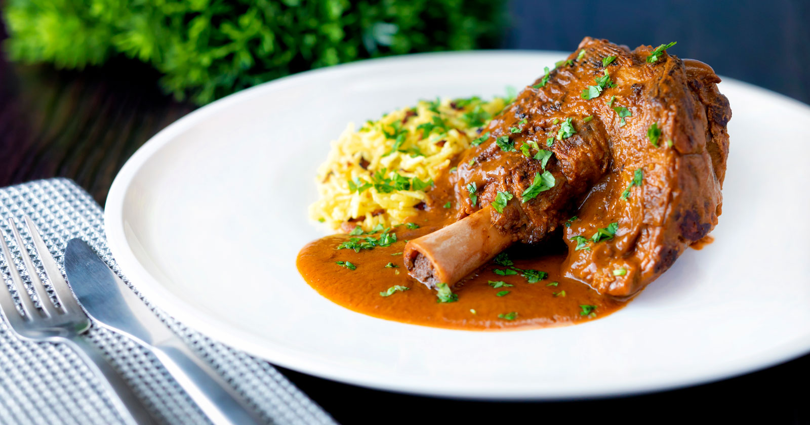 Lamb Shank Curry or Nalli Gosht - Krumpli