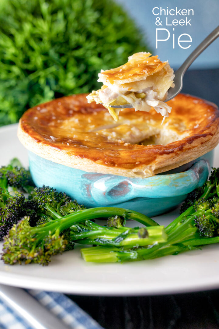 Chicken and Leek Pie with Creme Fraiche - Krumpli