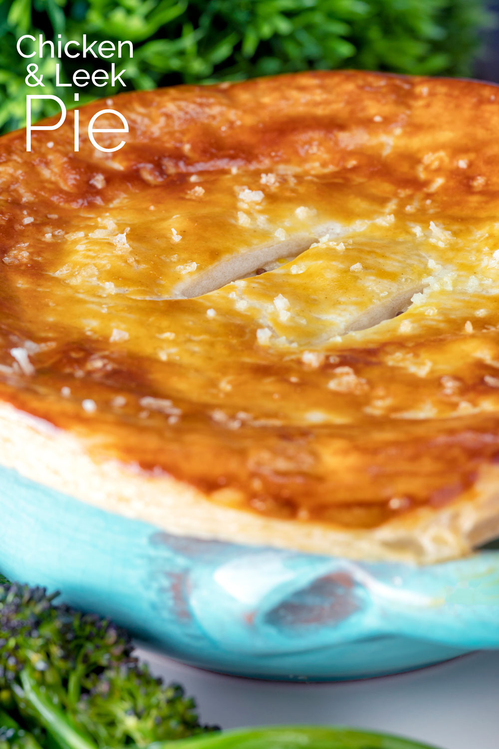 Chicken and Leek Pie with Creme Fraiche - Krumpli