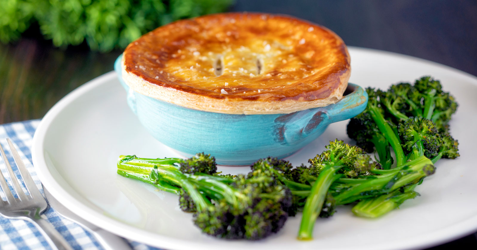 Chicken and Leek Pie with Creme Fraiche - Krumpli
