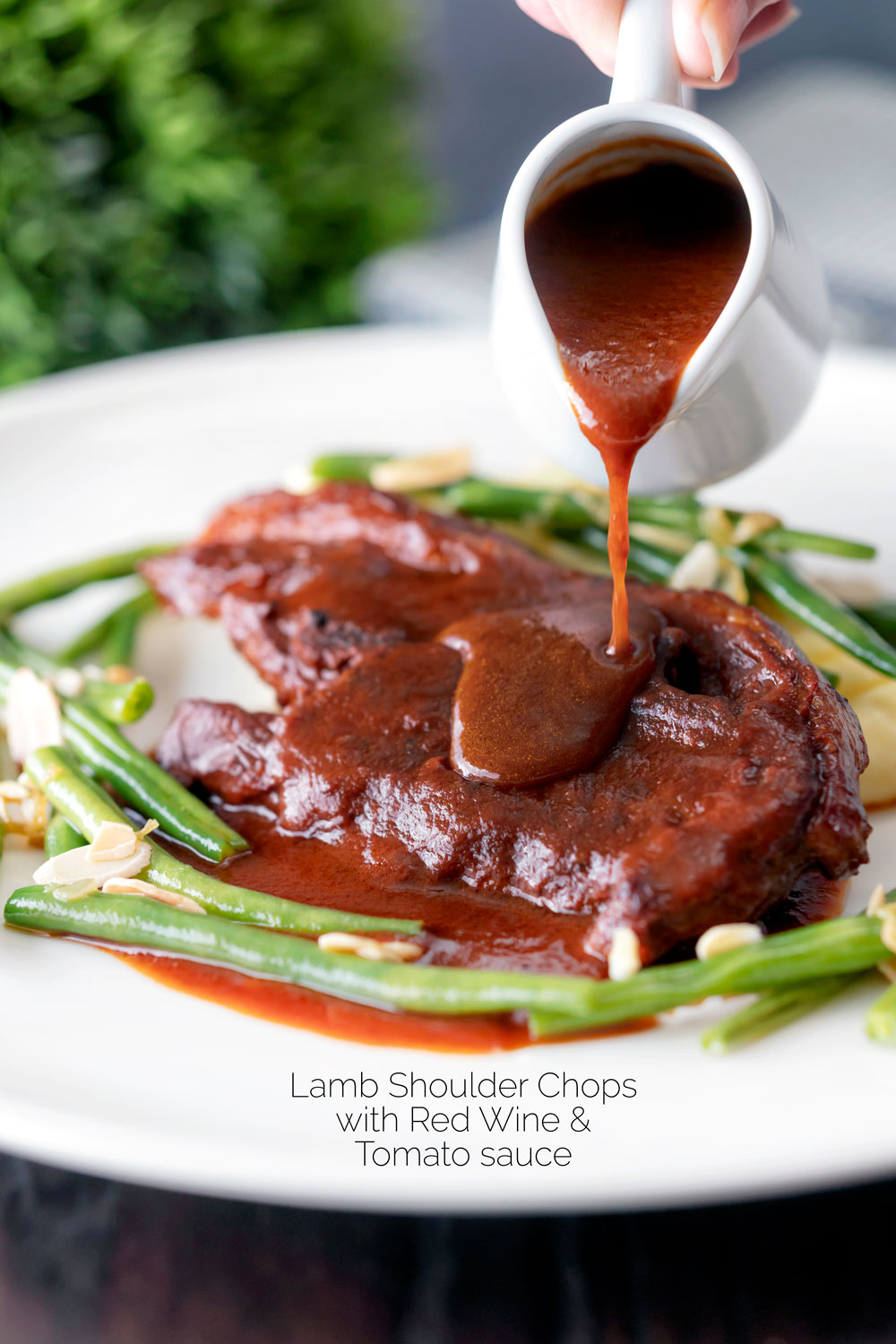 Lamb Shoulder Chops in Tomato and Wine Sauce - Krumpli