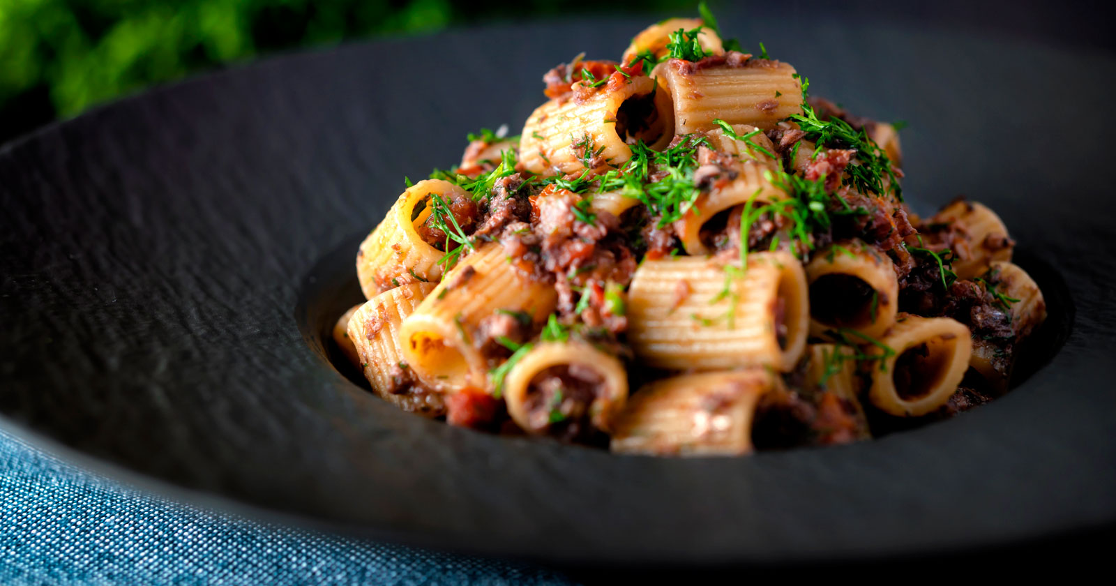 Sardine Pasta Bolognese with Red Wine