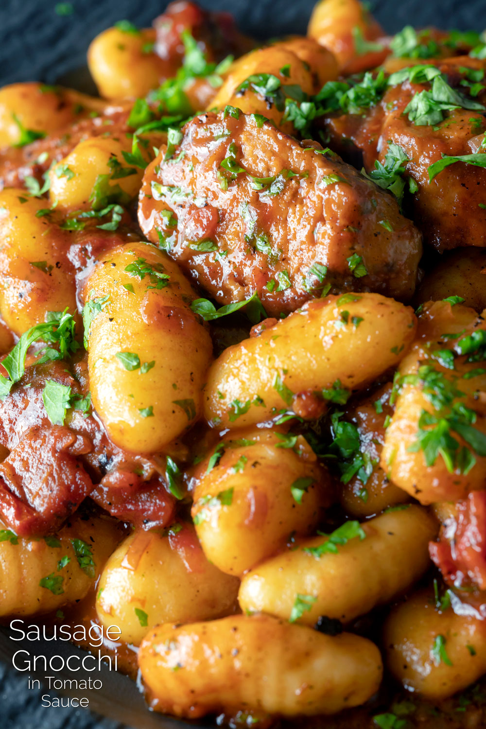 Sausage Gnocchi in a Quick Tomato Sauce - Krumpli