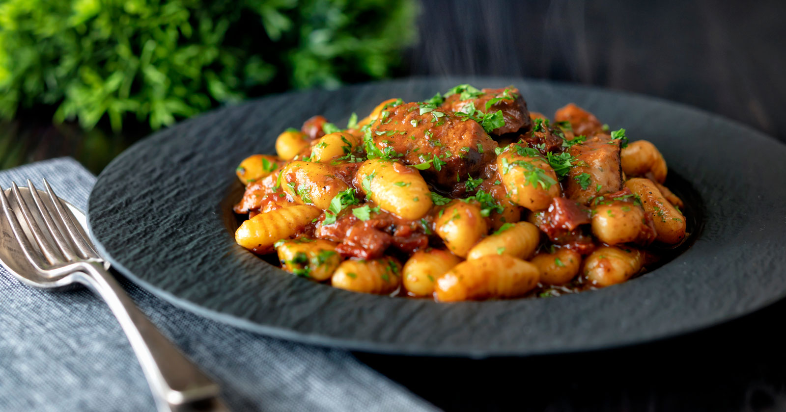 Sausage Gnocchi in a Quick Tomato Sauce - Krumpli