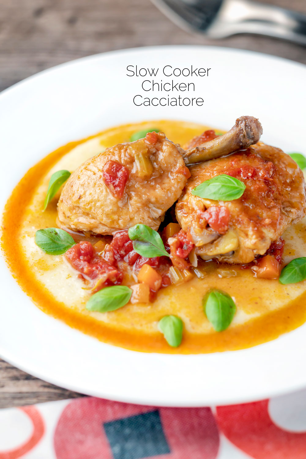 Slow Cooker Chicken Cacciatore with White Wine Krumpli