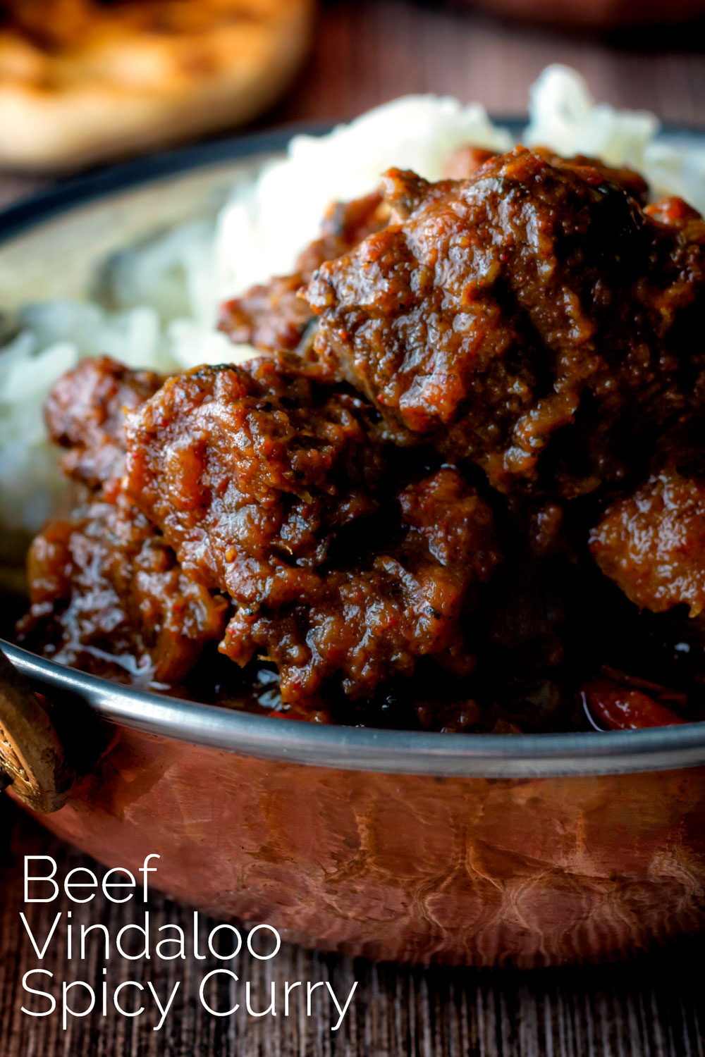 Beef Vindaloo Spicy Curry Krumpli
